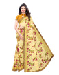 Yellow Printed Saree | Leemboodi