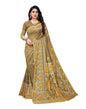 Mustard Yellow Terylene Saree | Leemboodi