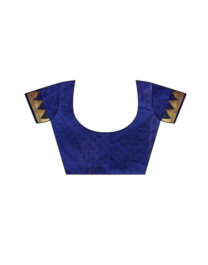 Navy Blue Coloured Poly Silk Jacquard Partywear saree | Leemboodi