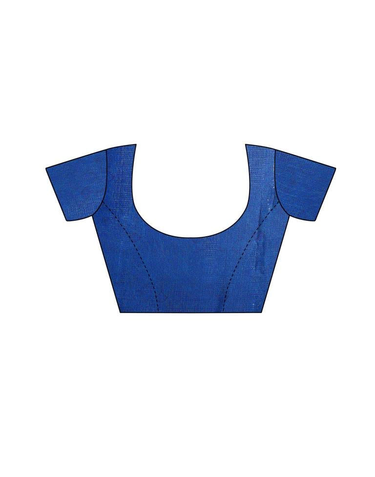 Navy Blue Coloured Art Silk Digital Printed Partywear saree | Leemboodi