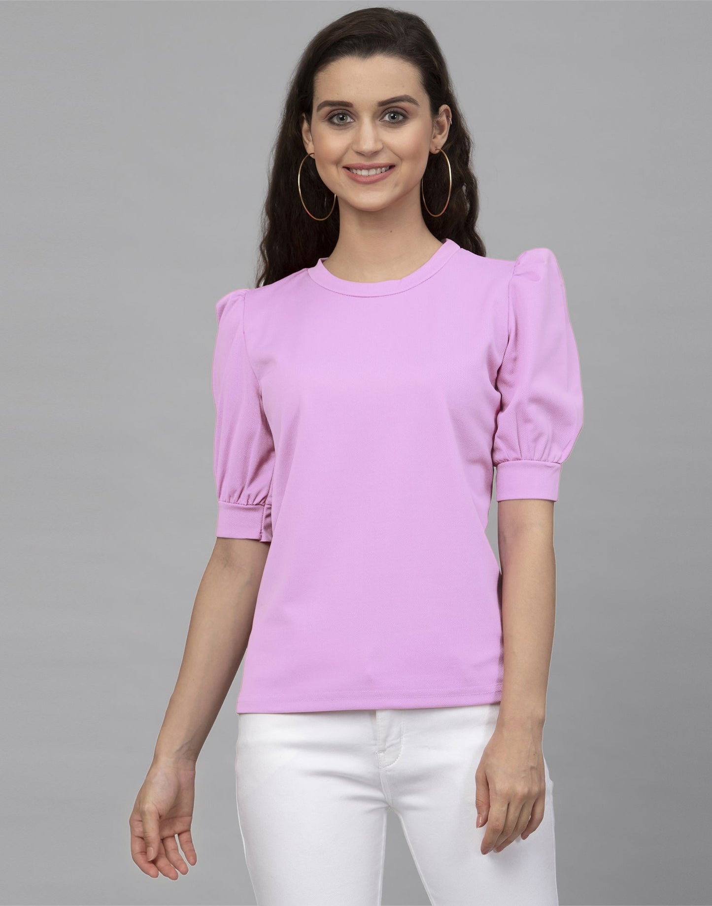 Lavender Knitted Top | Leemboodi