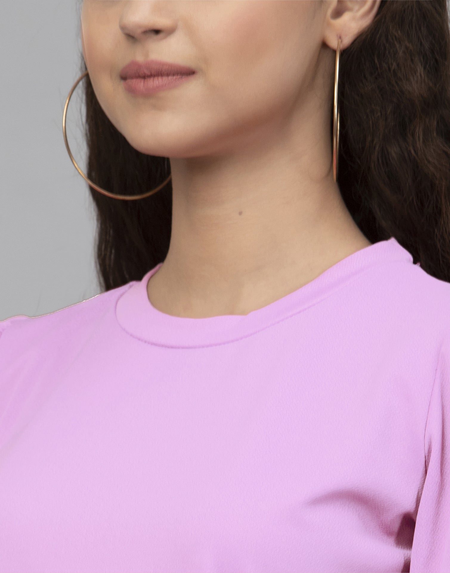 Lavender Knitted Top | Leemboodi