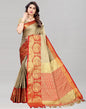 Beige Silk Saree | Leemboodi