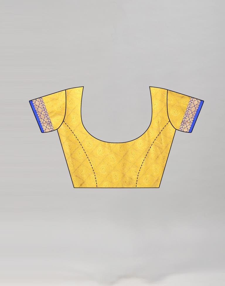 Fab Yellow Silk Saree | Sudathi