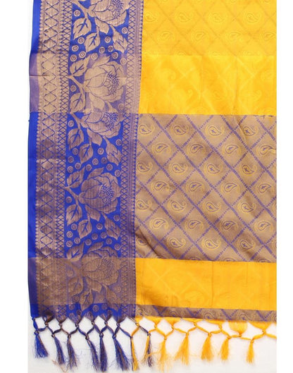 Fab Yellow Silk Saree | Sudathi