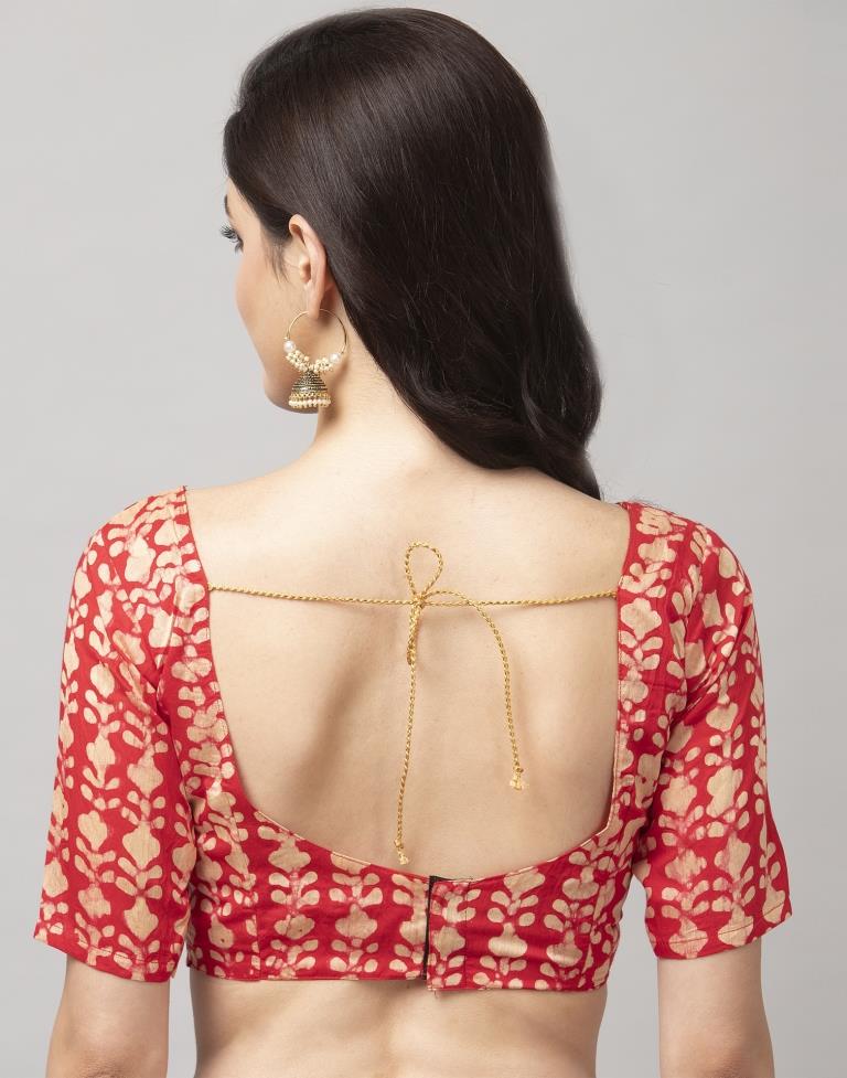 Pink Coloured Poly Cotton Printed Casual saree | Sudathi