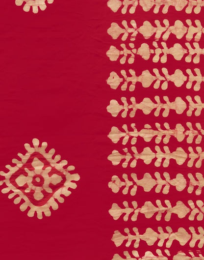 Pink Coloured Poly Cotton Printed Casual saree | Sudathi