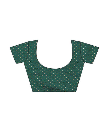 Cedar Brown Coloured Poly Linen Laced Partywear saree | Sudathi