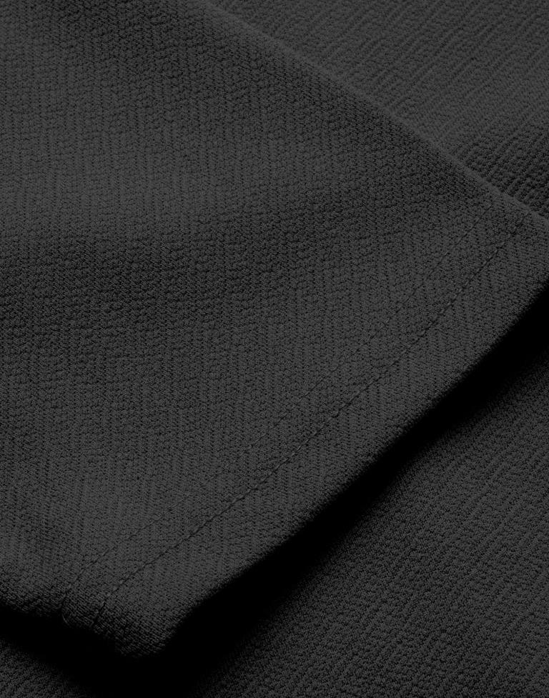 Elegant Black Knitted Dress | Sudathi