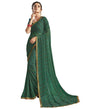 Green Printed Saree | Sudathi