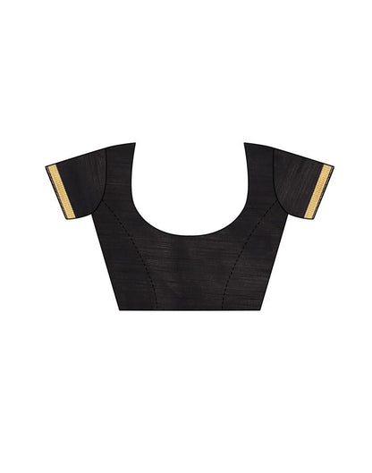 Black Coloured Chiffon Bandhani Printed Casual saree | Sudathi