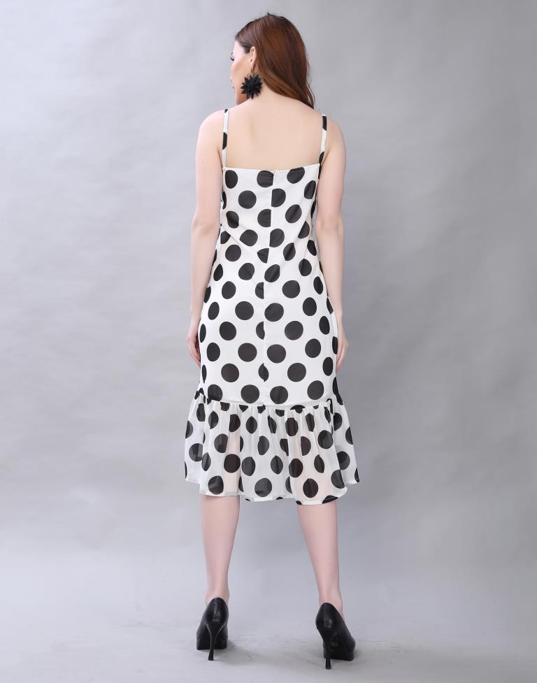 White Polka Dot Dress | Sudathi
