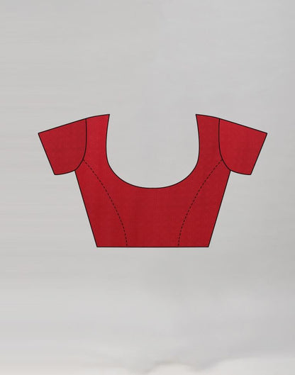 Maroon Coloured Chiffon Printed Saree | Sudathi