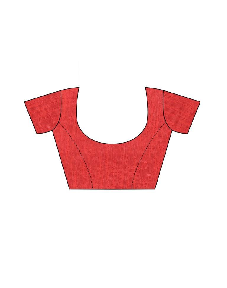 Light Yellow Coloured Poly Cotton Embroidared Partywear saree | Sudathi