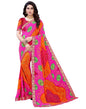 Pink Coloured Georgette Bandhani Printed Casual saree | Sudathi