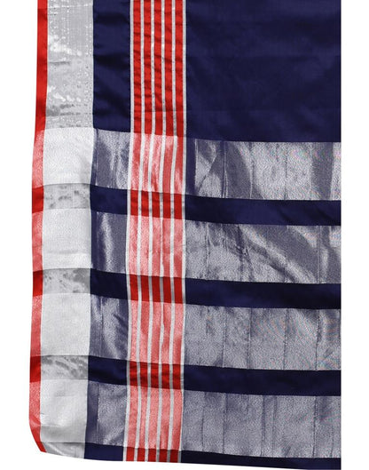 Navy Blue HandWoven Silk Saree | Sudathi