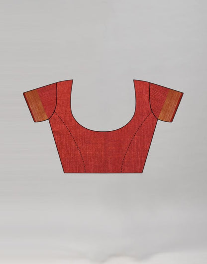 Blue Cotton Printed Saree | Sudathi