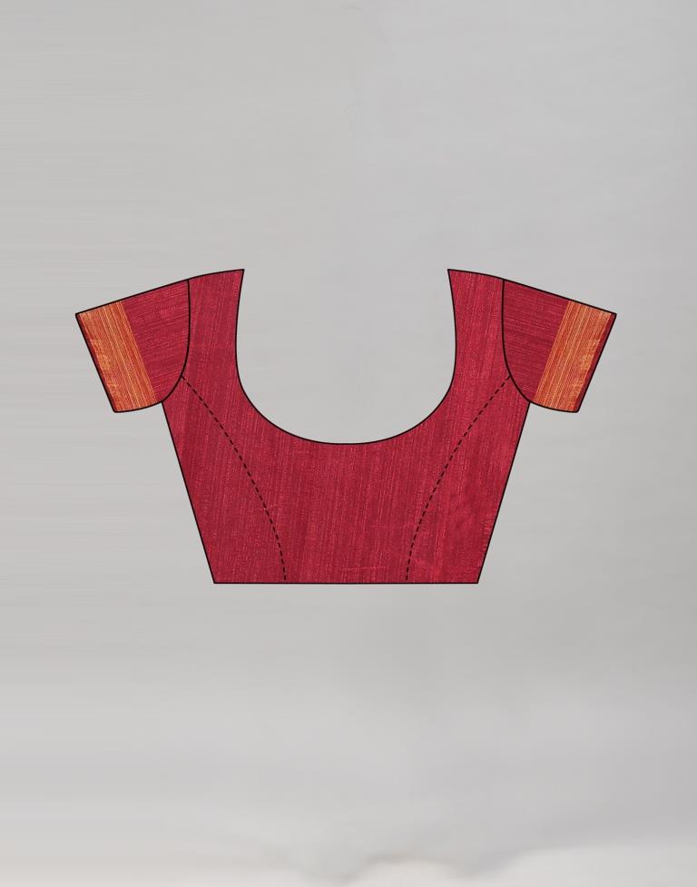 Green Cotton Printed Saree | Sudathi