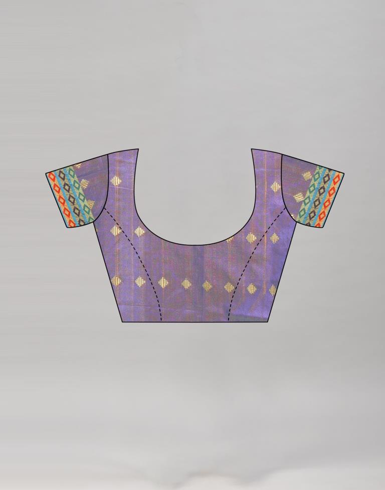 Cedar Brown Cotton Saree | Sudathi