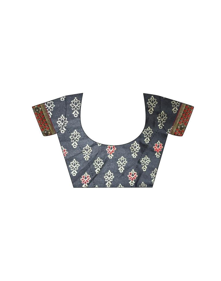 Vibrant Red Silk Saree | Sudathi