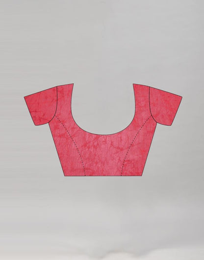 Maroon Cotton Printed Saree | Sudathi