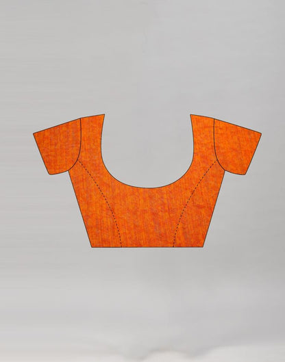 Royal Blue Cotton Printed Saree | Sudathi