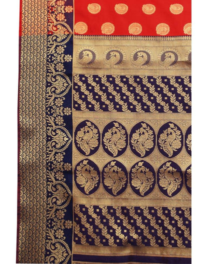 Red Banarasi Saree | Sudathi