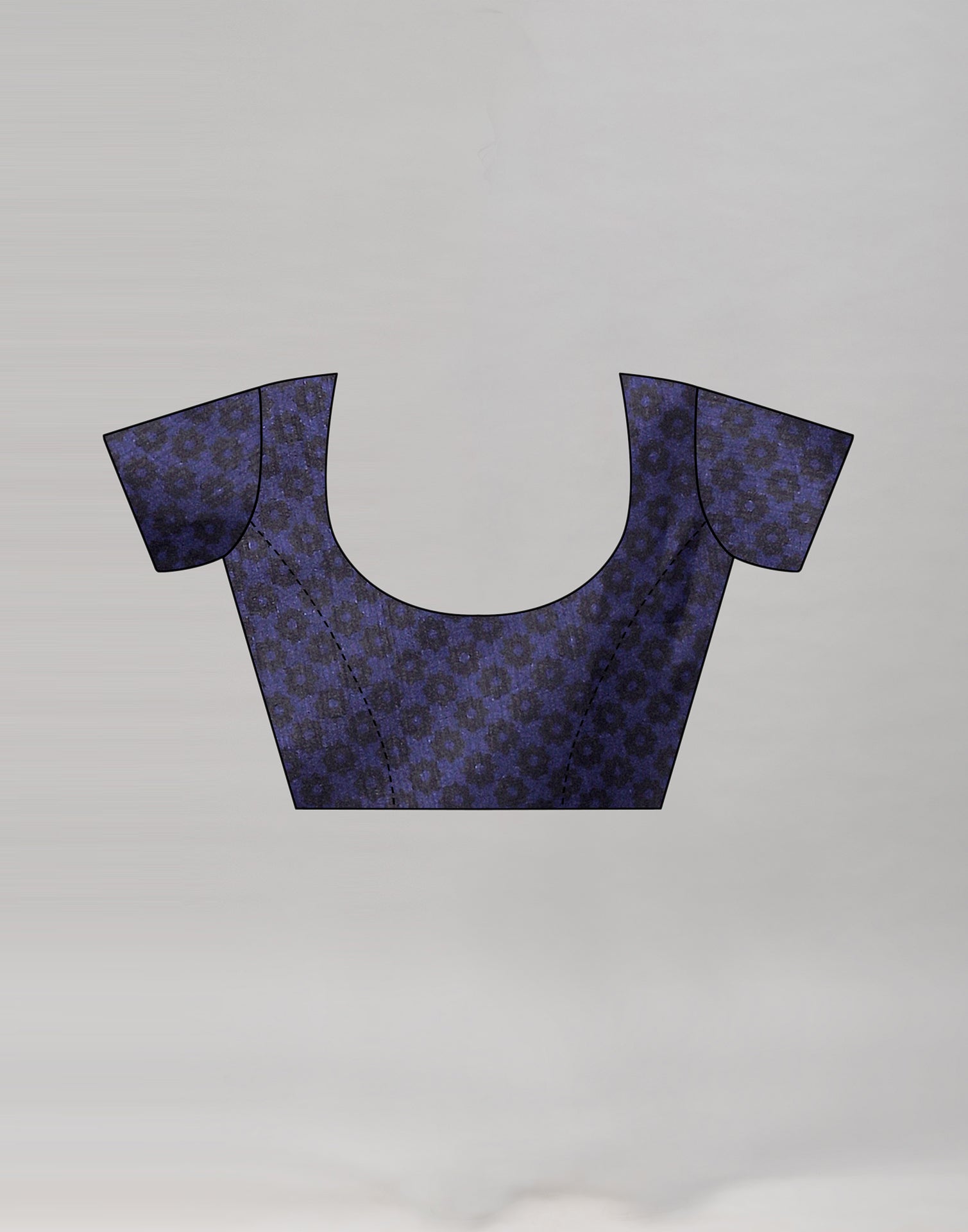 Olive Green Printed Saree | Sudathi