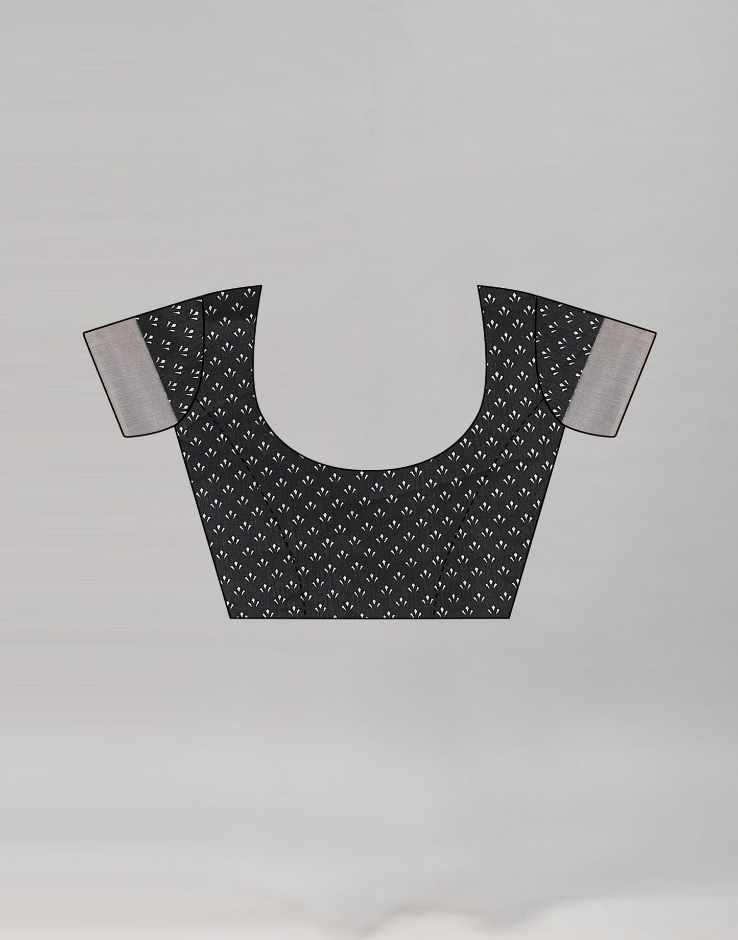 Black Printed Saree | Sudathi