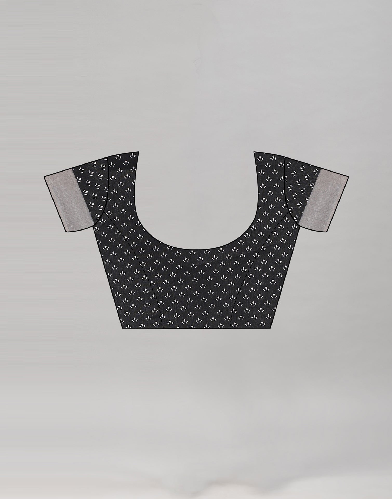 Black Printed Saree | Sudathi