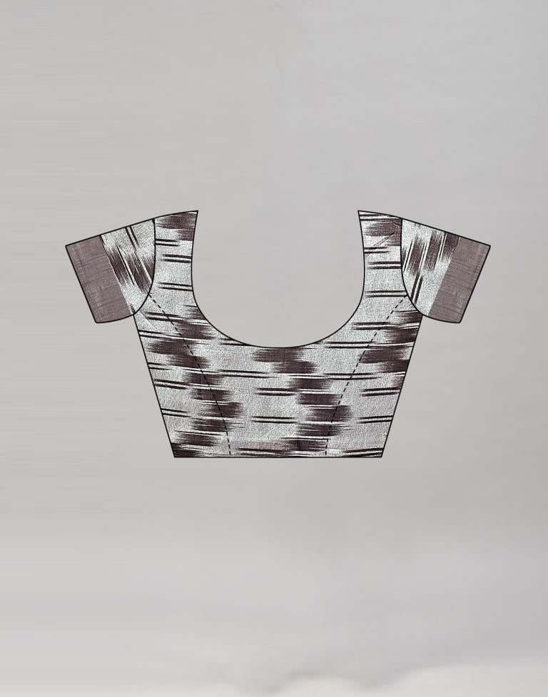 Classy Black Printed Saree | Sudathi