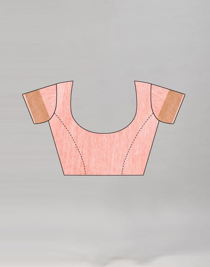 Pink Embroidered Cotton Saree | Sudathi