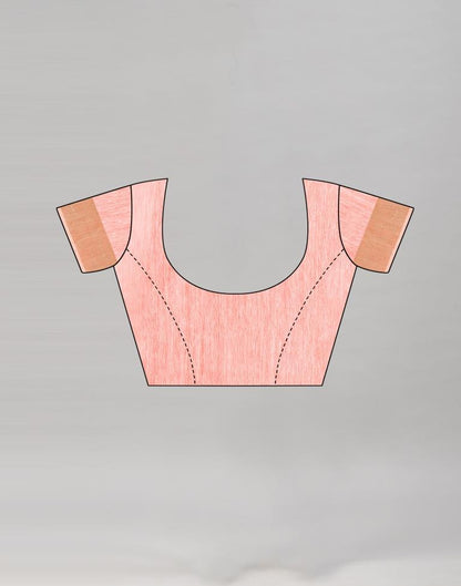 Pink Embroidered Cotton Saree | Sudathi