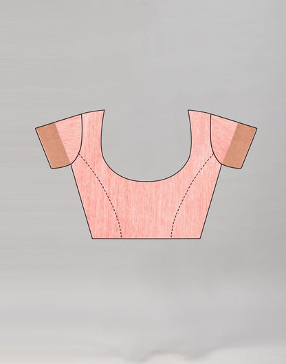 Pink Embroidered Cotton Saree | Sudathi