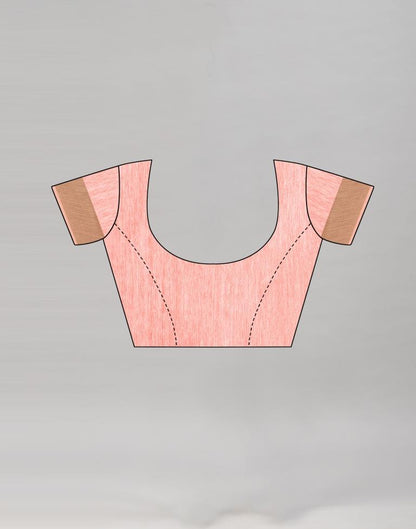 Pink Embroidered Cotton Saree | Sudathi