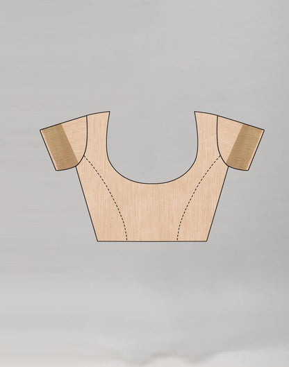 Brown Embroidered Cotton Saree | Sudathi