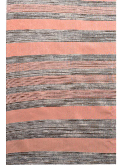 Salmon Pink Embroidered Silk Saree | Sudathi