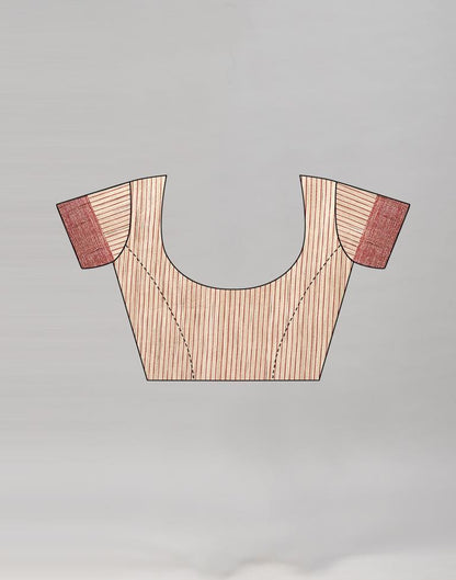 Enigmatic Brown Embroidered Silk Saree | Sudathi