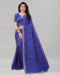 Brilliant Blue Printed Saree | Sudathi