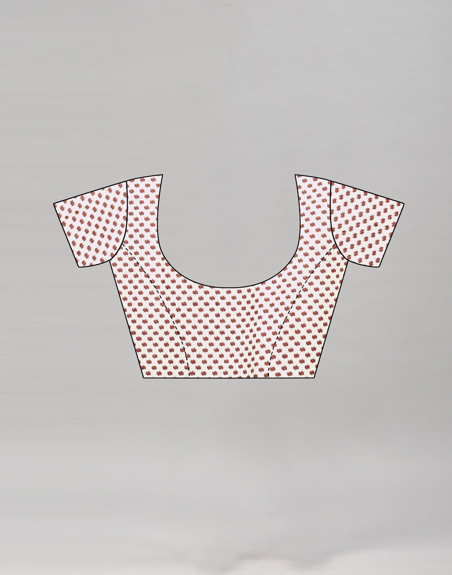 Rose Gold Printed Saree | Sudathi