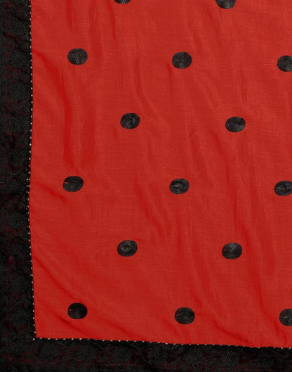 Dynamic Red Silk Saree | Sudathi