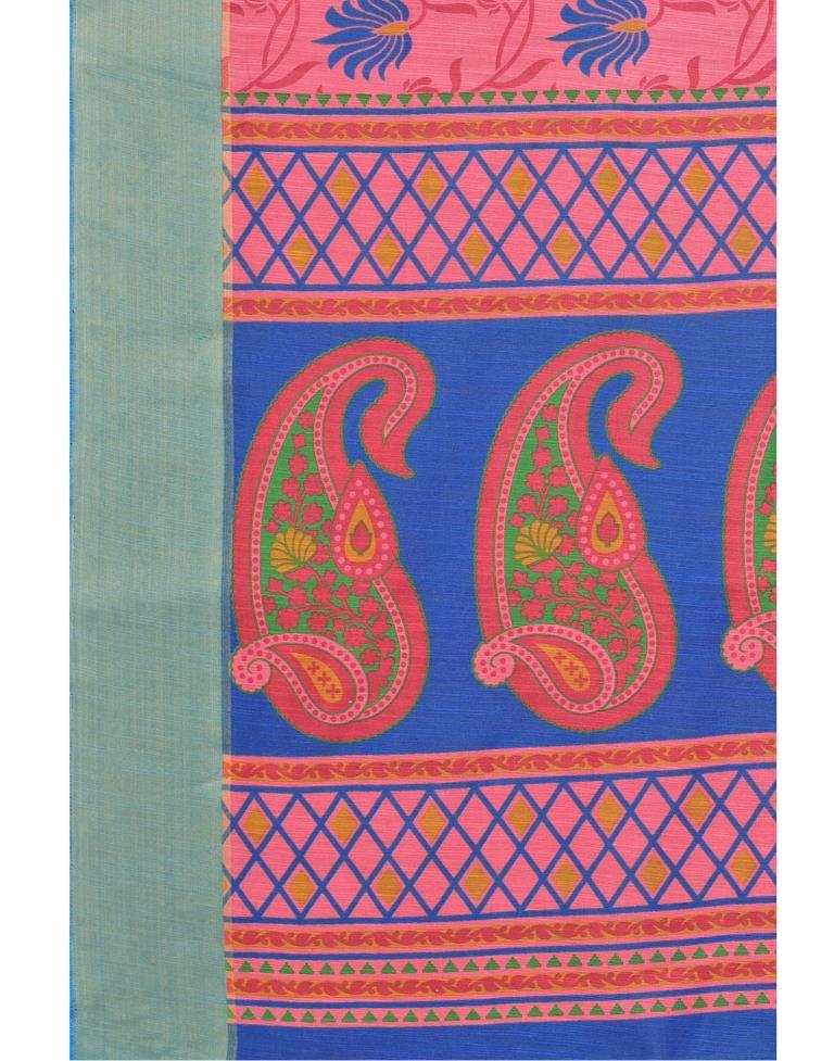 Punch Pink Cotton Saree | Sudathi