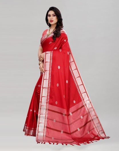 Red Paithani saree | Sudathi