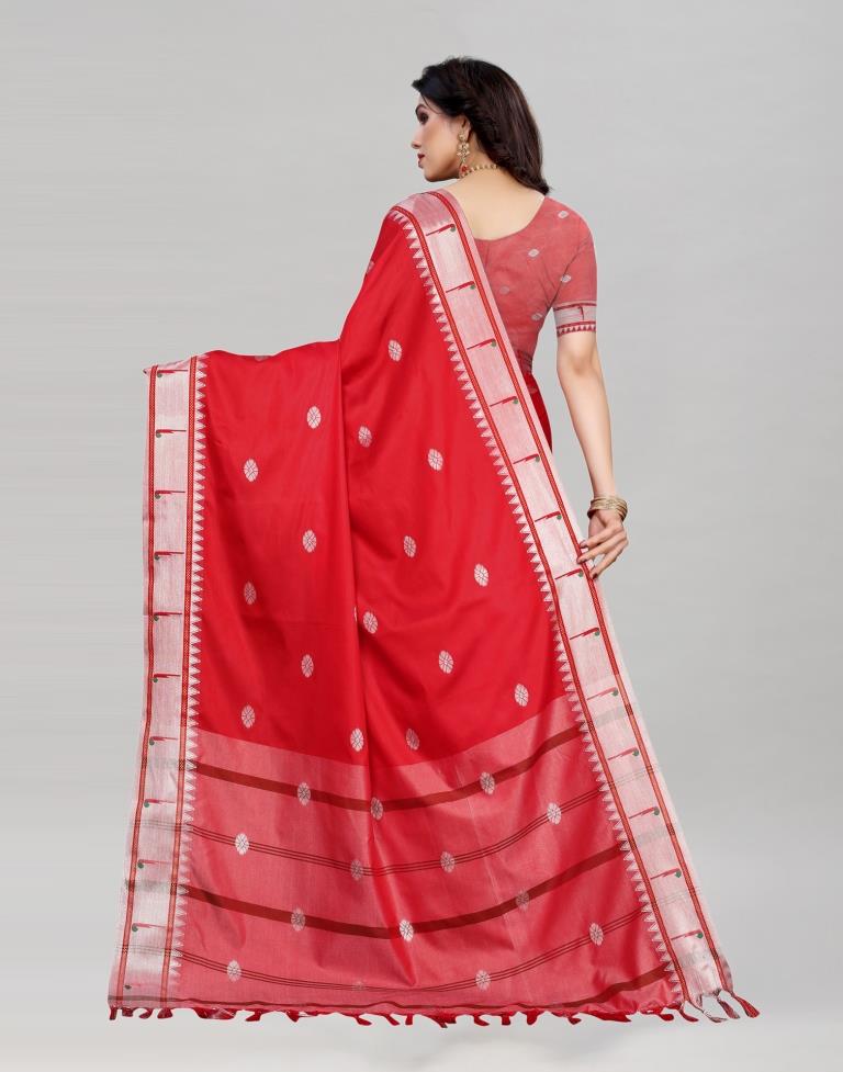 Red Paithani saree | Sudathi