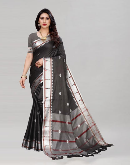 Black Paithani Saree | Sudathi