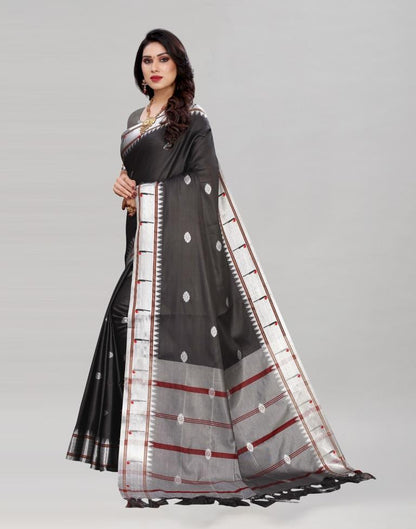 Black Paithani Saree | Sudathi