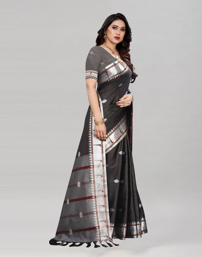 Black Paithani Saree | Sudathi