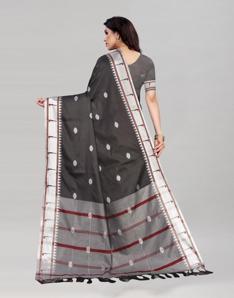 Black Paithani Saree | Sudathi