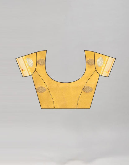 Turmeric Yellow Paithani Saree | Sudathi