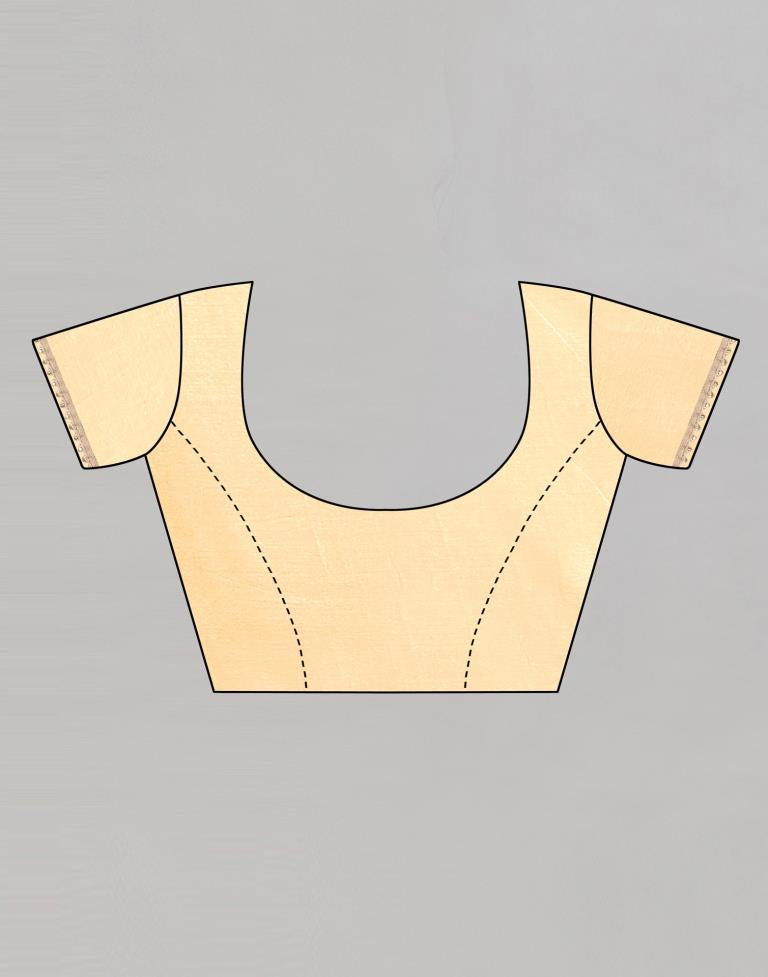 Immaculate Blue Cotton Saree | Sudathi